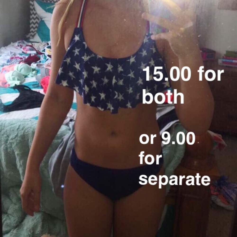 American flag bikini